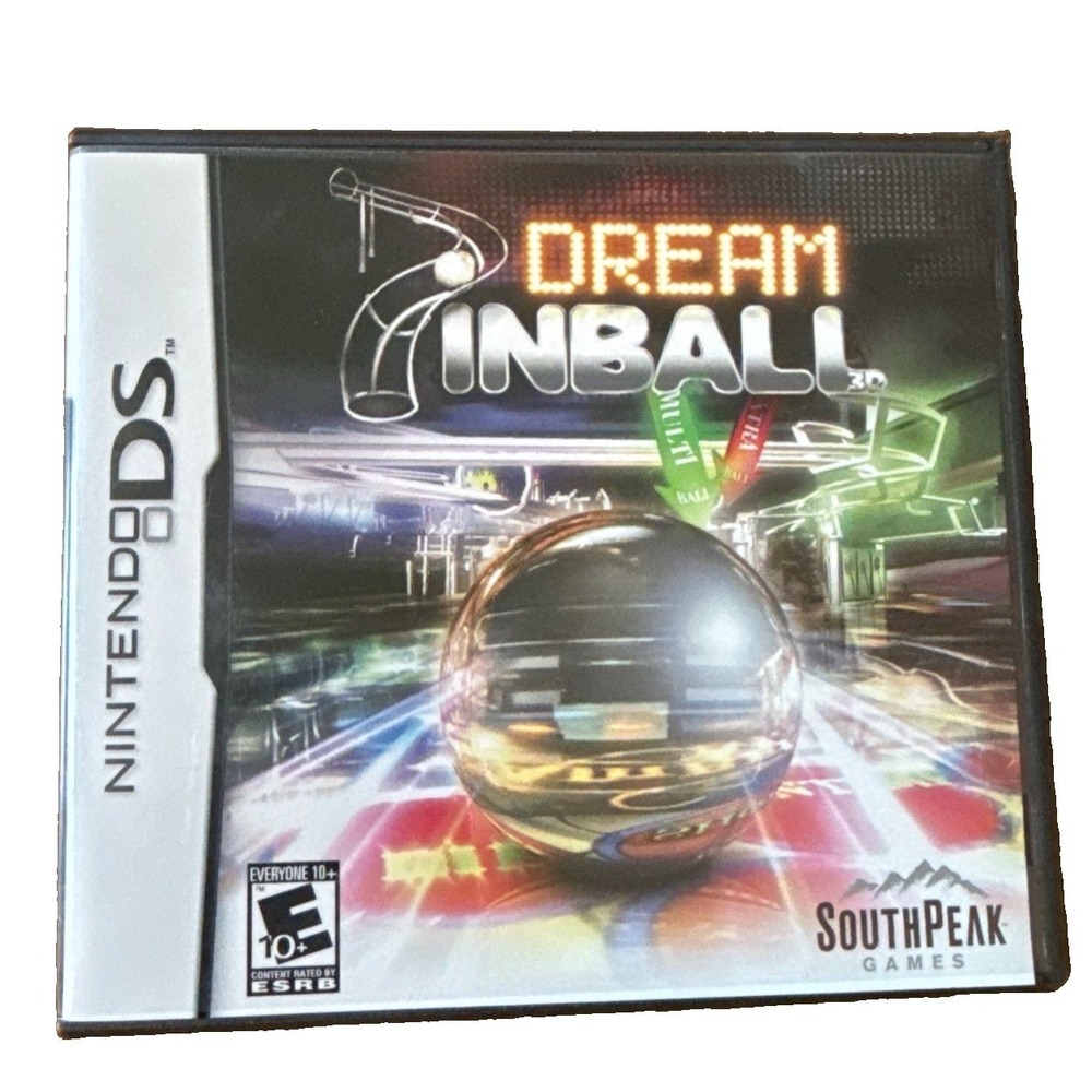 Dream Pinball 3D - Nintendo DS Game - Complete in box - GREAT CONDITION!